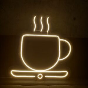 Xícara Café Led